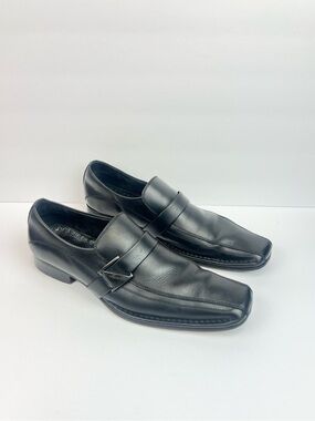Kenneth Cole New York Men’s loafers size 10.5 M Black Leather